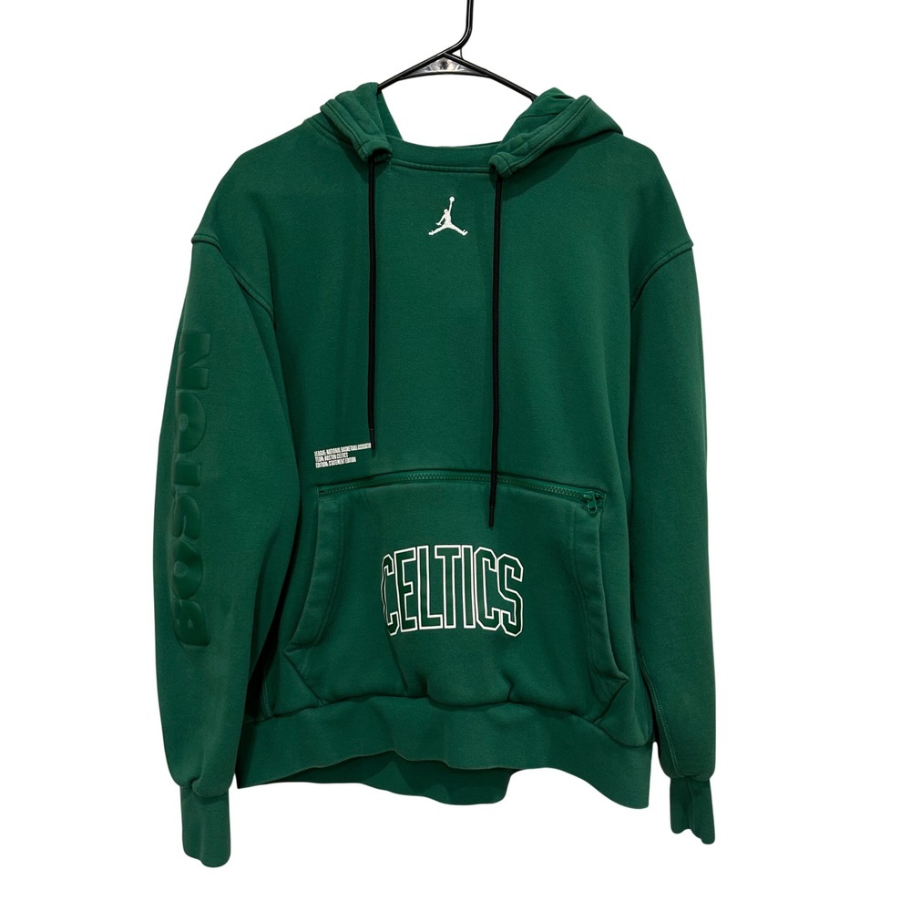 Jordan Boston Celtics Statement Edition Green Hoodie Mens Large NBA Basketball